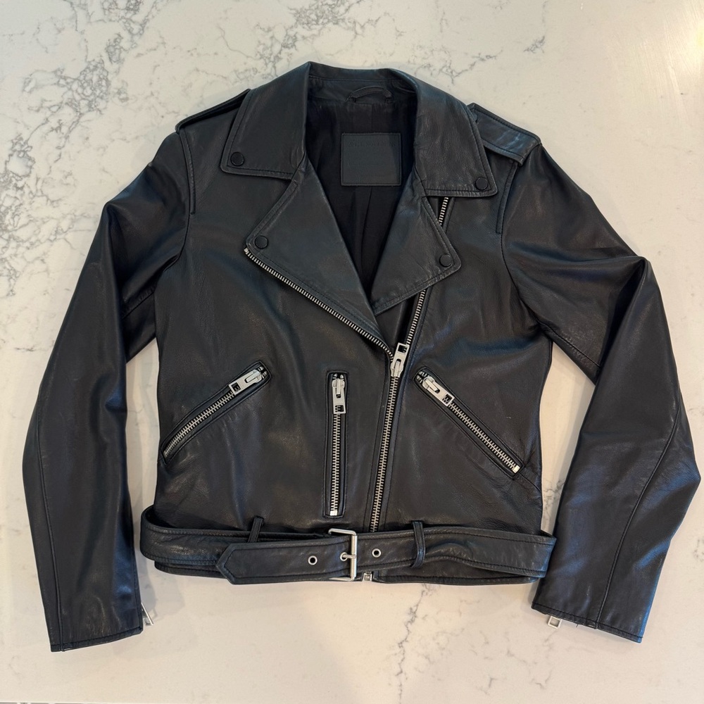 All Saints Balfern Leather Jacket